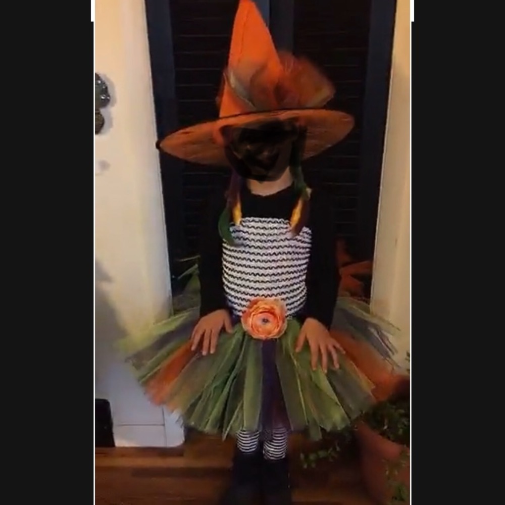 🎃 Witch Tutu Costume